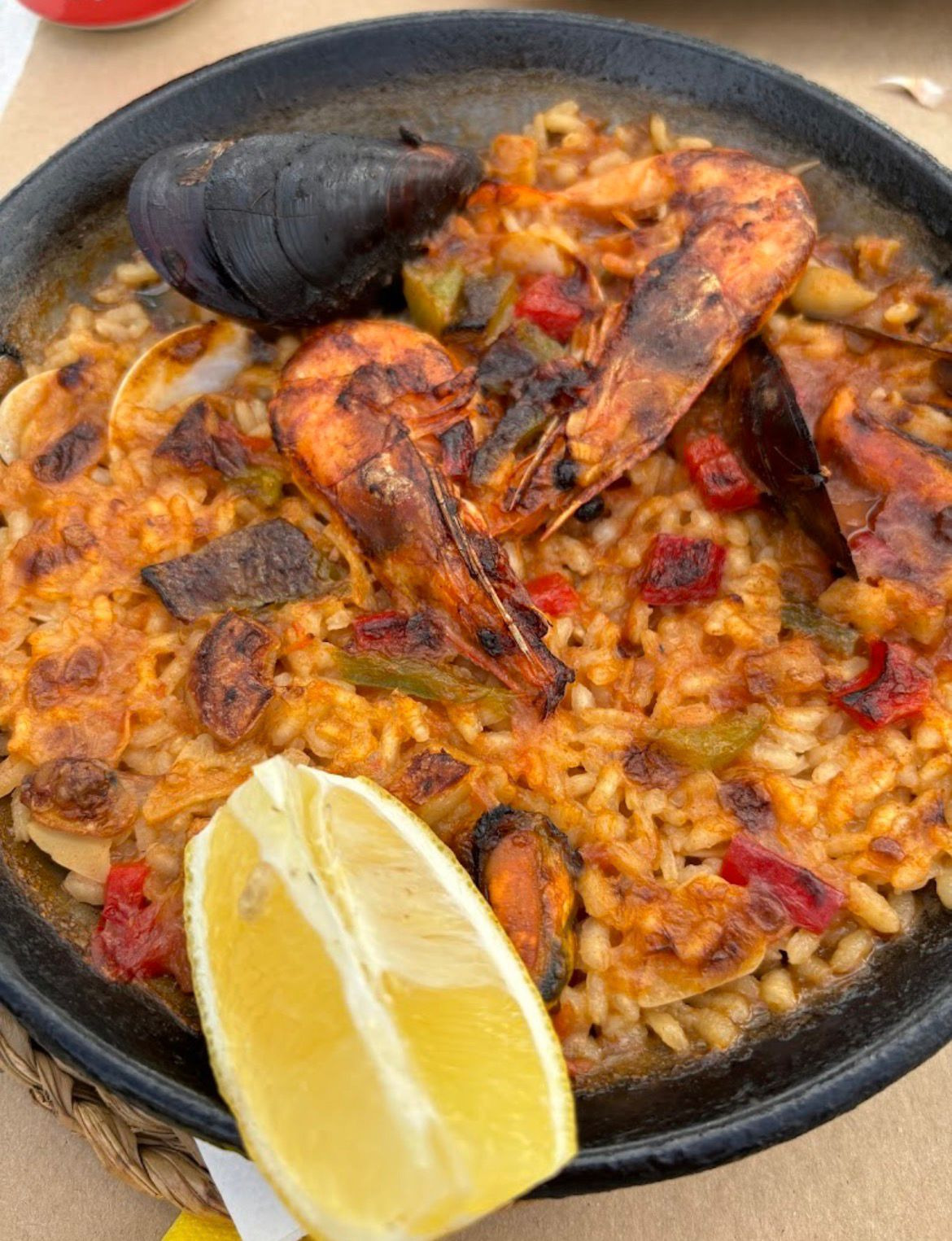 Arròs melós amb marisc